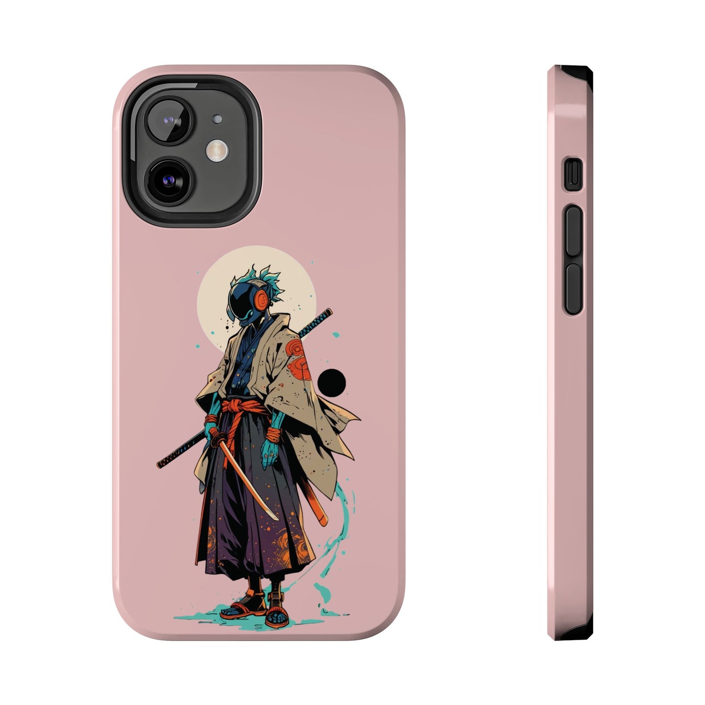 Samurai Cyberpunk Phone Case — Tough Protective iPhone Cover