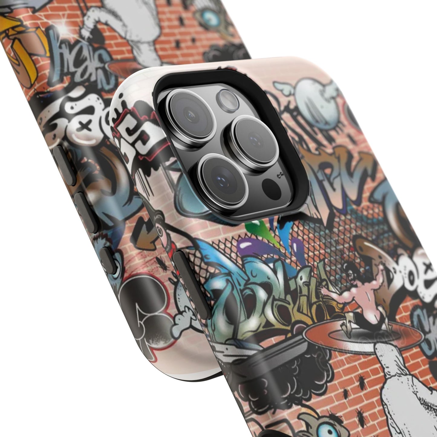 Coque de téléphone Graffiti Street Art — Coque résistante aux chocs style camouflage skateboard urbain
