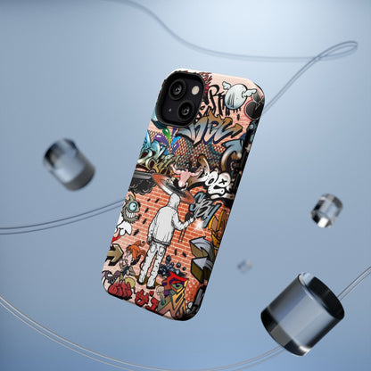 Coque de téléphone Graffiti Street Art — Coque résistante aux chocs style camouflage skateboard urbain