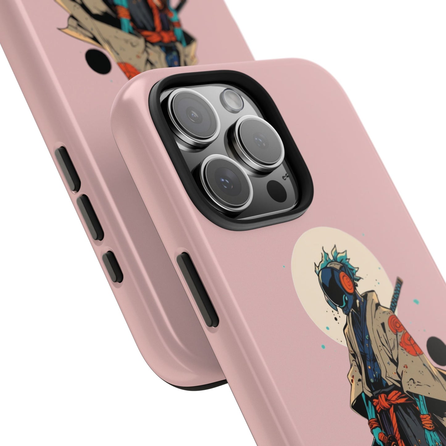 Samurai Cyberpunk Phone Case — Tough Protective iPhone Cover