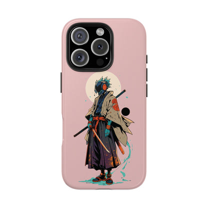 Samurai Cyberpunk Phone Case — Tough Protective iPhone Cover