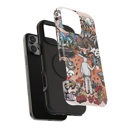 Coque de téléphone Graffiti Street Art — Coque résistante aux chocs style camouflage skateboard urbain