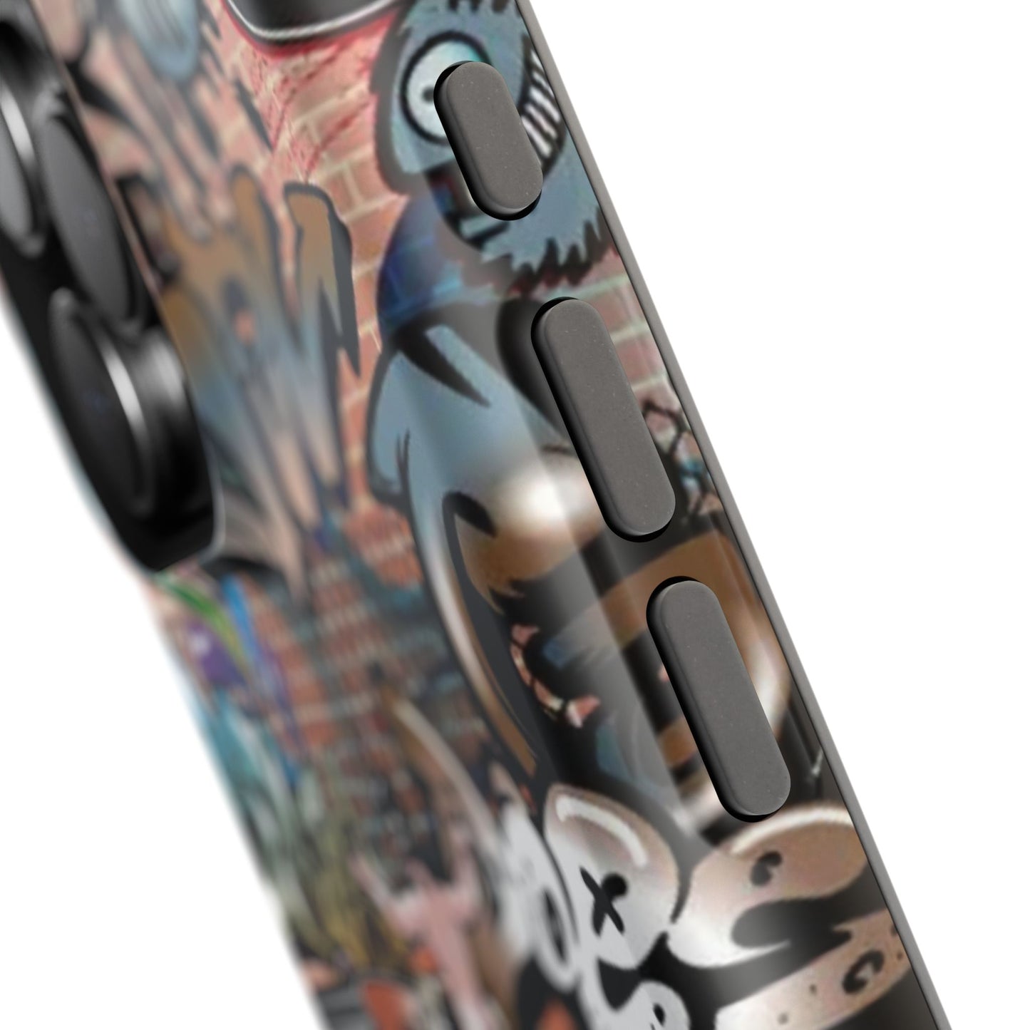 Coque de téléphone Graffiti Street Art — Coque résistante aux chocs style camouflage skateboard urbain
