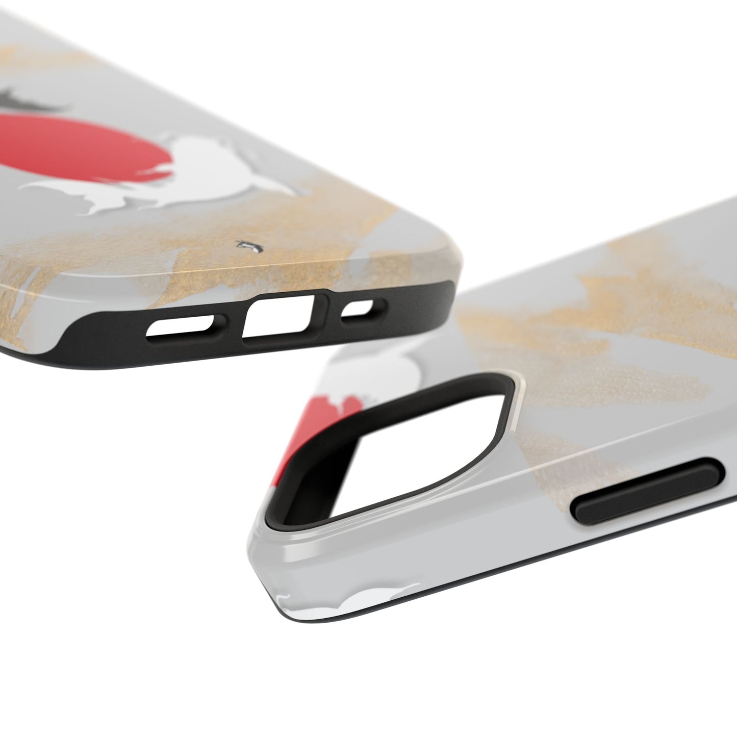 Coque de Téléphone Koi Circle Résistante aux Chocs
