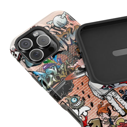 Coque de téléphone Graffiti Street Art — Coque résistante aux chocs style camouflage skateboard urbain