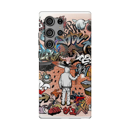 Coque de téléphone Graffiti Street Art — Coque résistante aux chocs style camouflage skateboard urbain