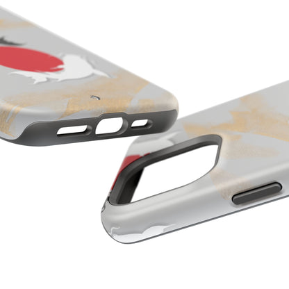 Coque de Téléphone Koi Circle Résistante aux Chocs