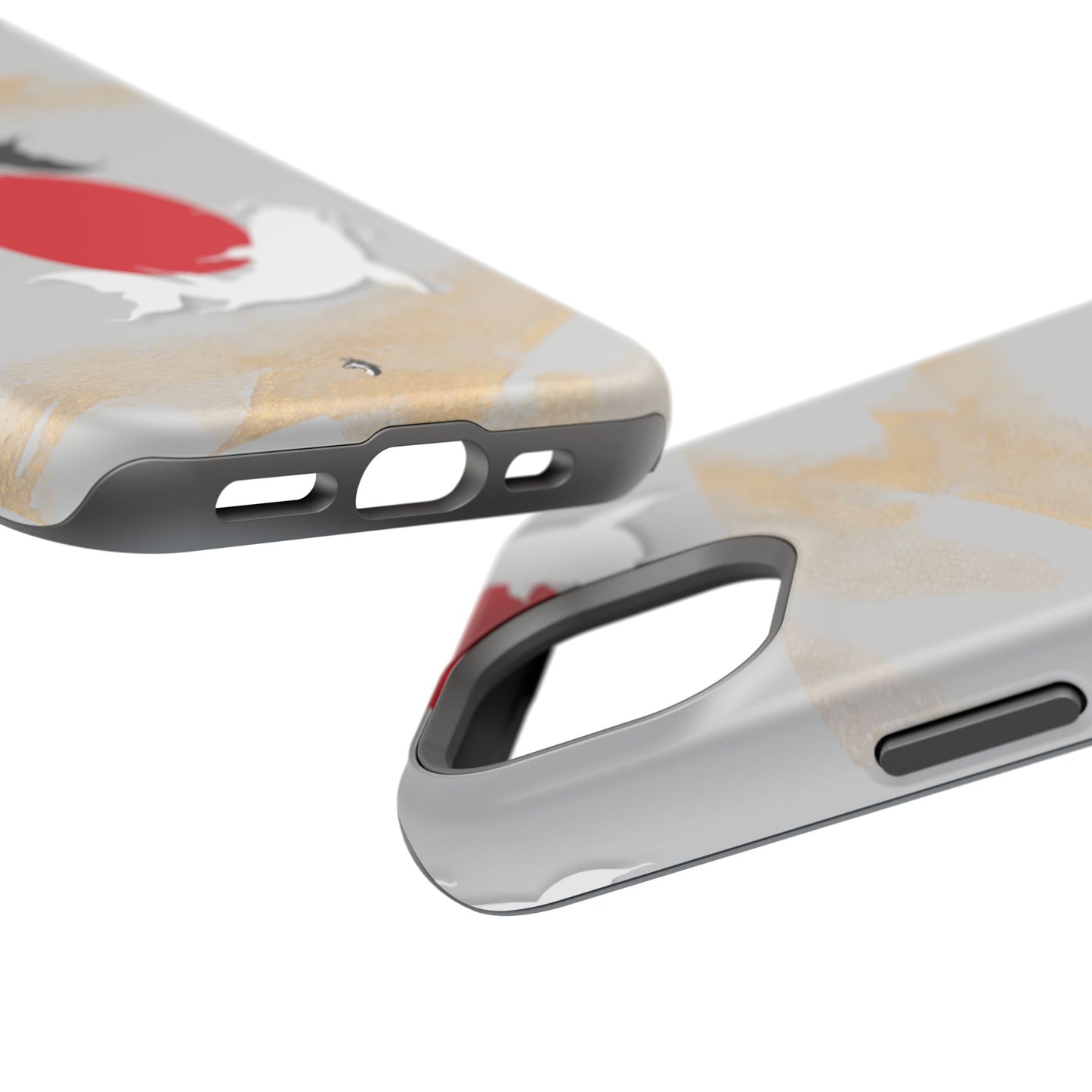 Coque de Téléphone Koi Circle Résistante aux Chocs