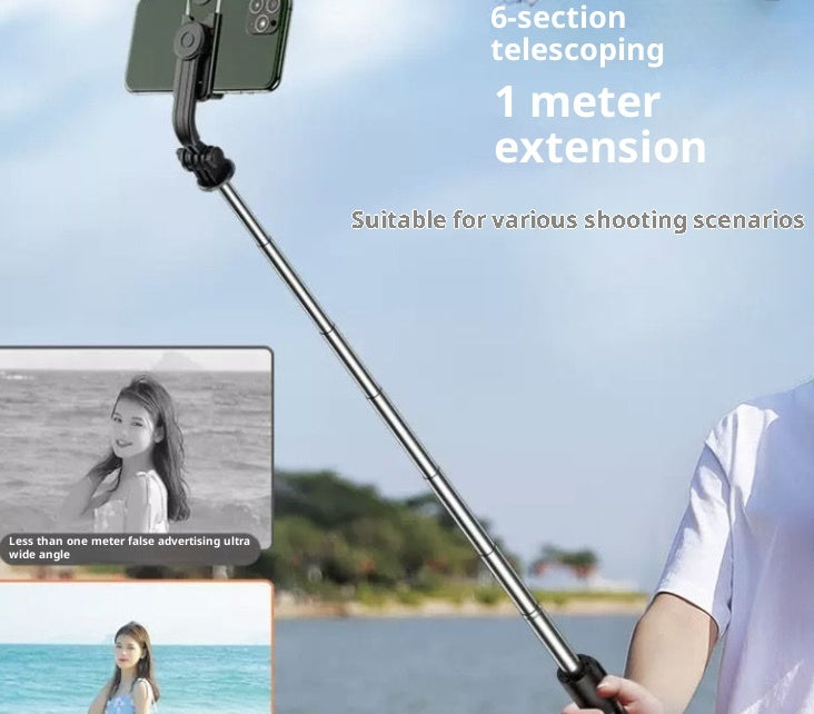 Bluetooth Retractable Selfie Stick Tripod | 70cm Handheld | Universal