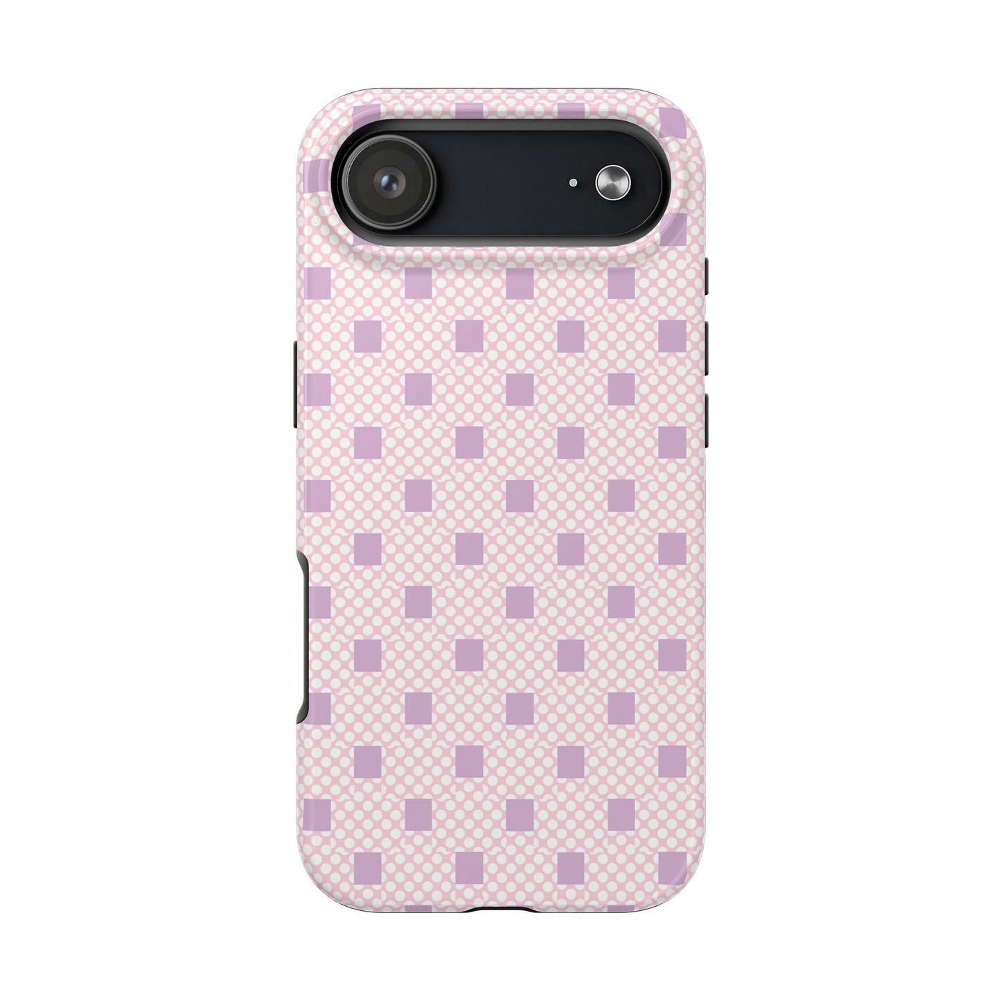 Coque de téléphone renforcée Pastel Lavender Check