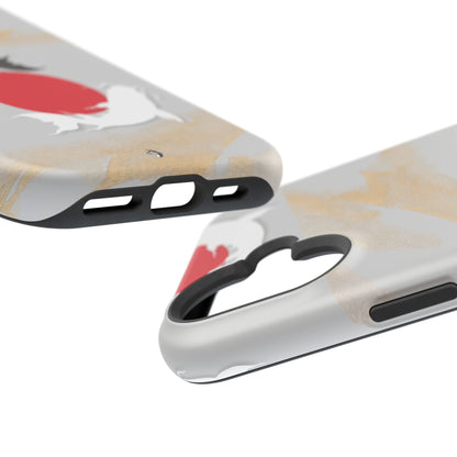 Coque de Téléphone Koi Circle Résistante aux Chocs