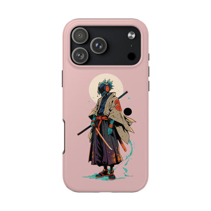 Samurai Cyberpunk Phone Case — Tough Protective iPhone Cover