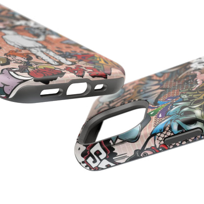 Coque de téléphone Graffiti Street Art — Coque résistante aux chocs style camouflage skateboard urbain