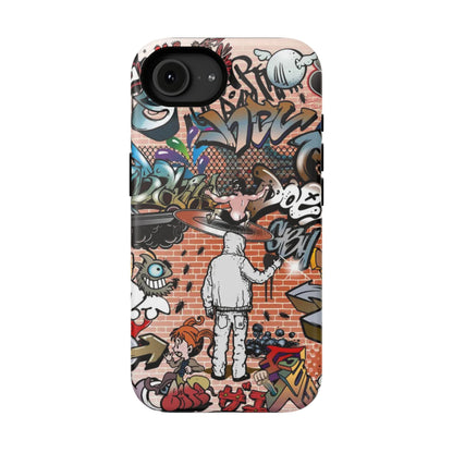 Coque de téléphone Graffiti Street Art — Coque résistante aux chocs style camouflage skateboard urbain