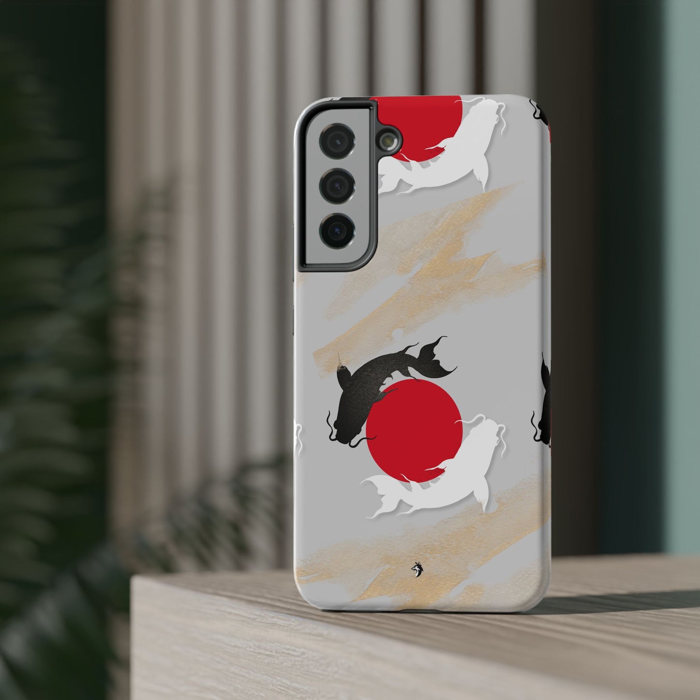 Coque de Téléphone Koi Circle Résistante aux Chocs