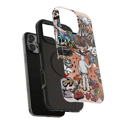 Coque de téléphone Graffiti Street Art — Coque résistante aux chocs style camouflage skateboard urbain