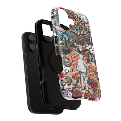 Coque de téléphone Graffiti Street Art — Coque résistante aux chocs style camouflage skateboard urbain
