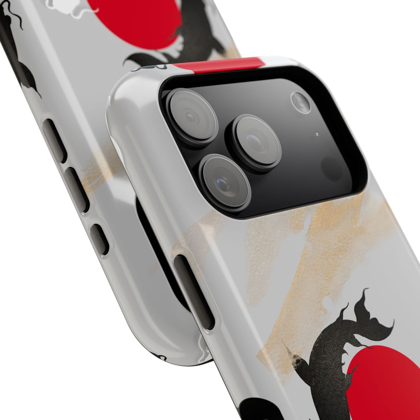 Coque de Téléphone Koi Circle Résistante aux Chocs