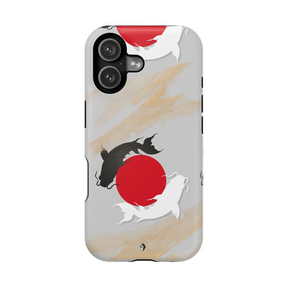 Coque de Téléphone Koi Circle Résistante aux Chocs
