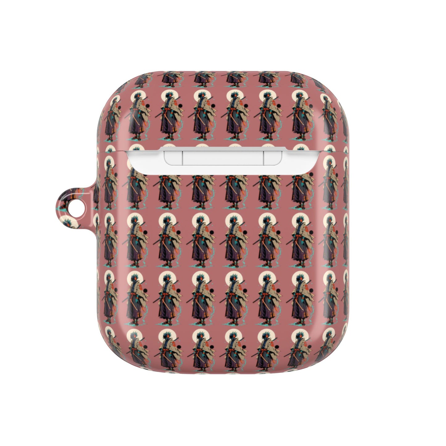 AirPod Case — Vintage Lady Pattern Pink Protective Case
