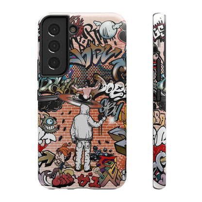 Coque de téléphone Graffiti Street Art — Coque résistante aux chocs style camouflage skateboard urbain