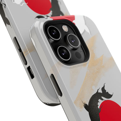 Coque de Téléphone Koi Circle Résistante aux Chocs