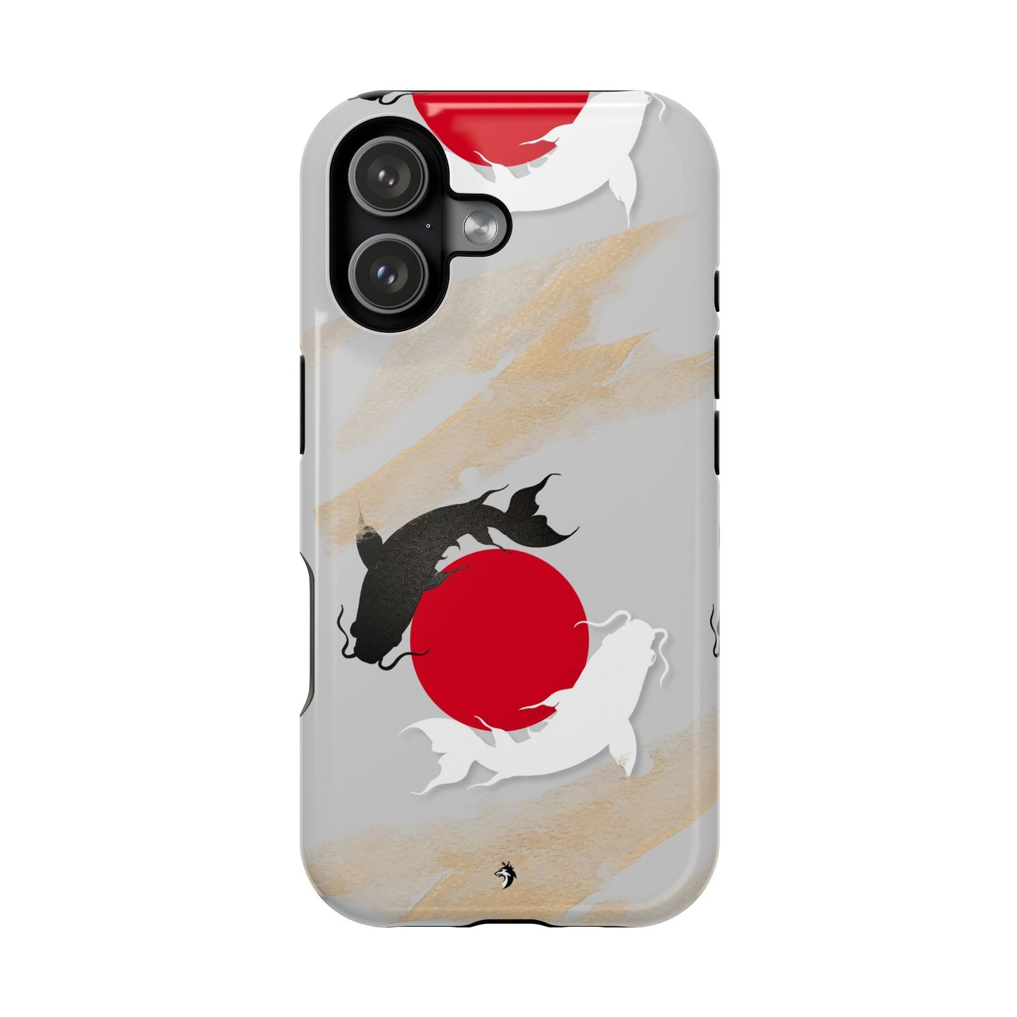 Coque de Téléphone Koi Circle Résistante aux Chocs