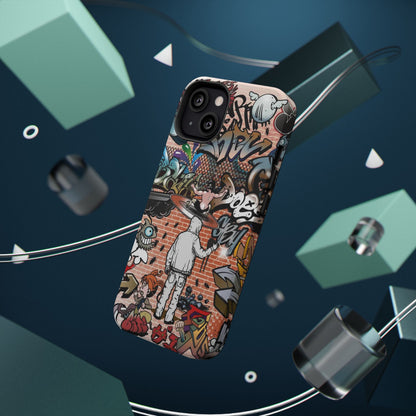 Coque de téléphone Graffiti Street Art — Coque résistante aux chocs style camouflage skateboard urbain