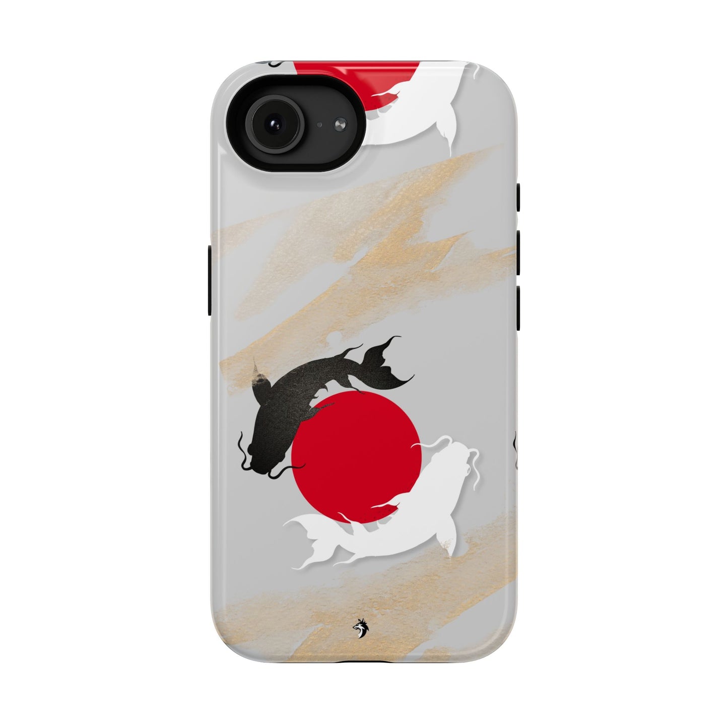 Coque de Téléphone Koi Circle Résistante aux Chocs