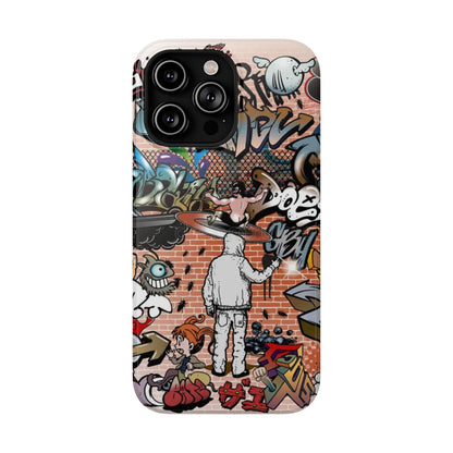 Coque de téléphone Graffiti Street Art — Coque résistante aux chocs style camouflage skateboard urbain