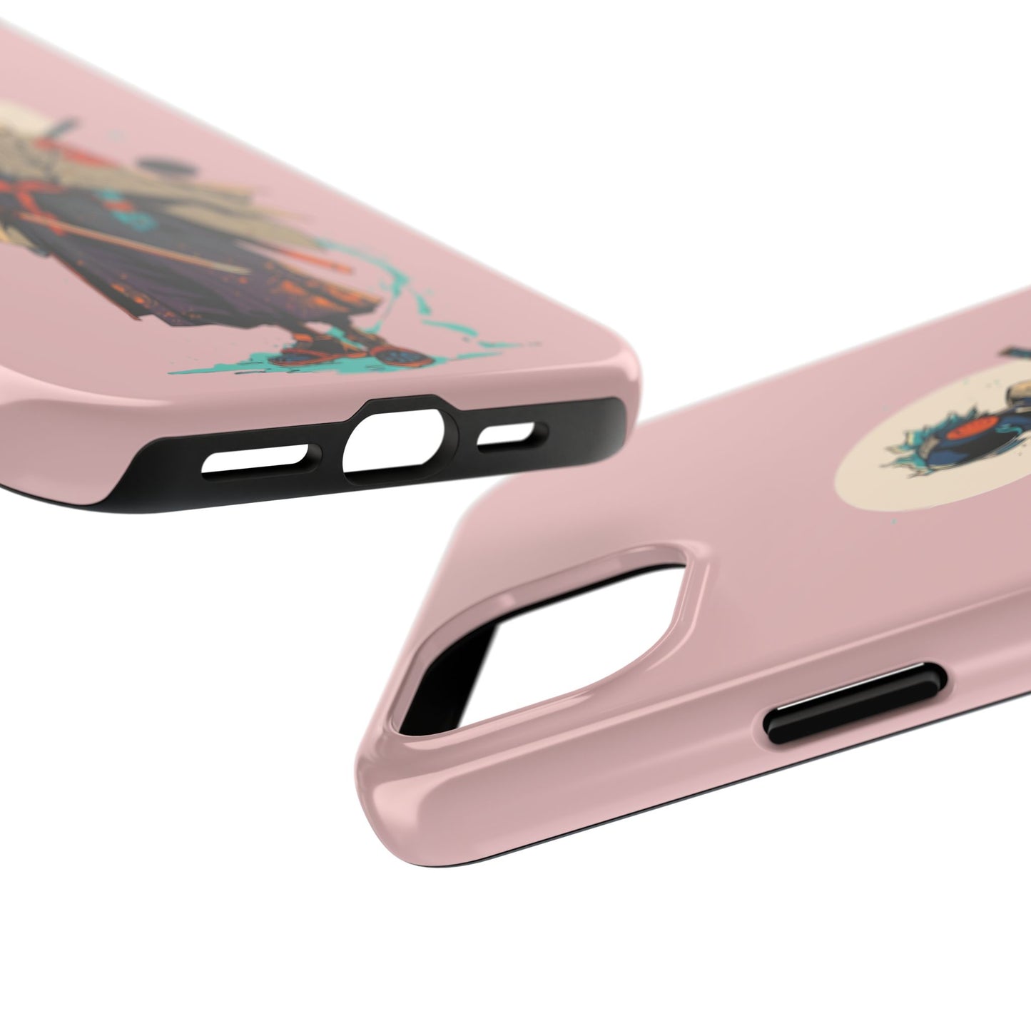 Samurai Cyberpunk Phone Case — Tough Protective iPhone Cover
