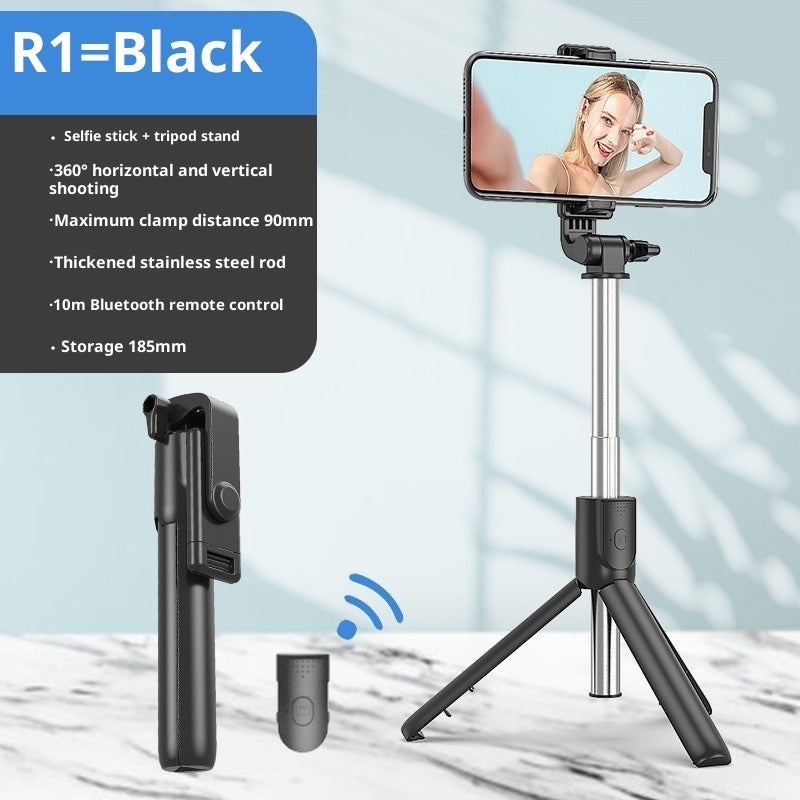 Bluetooth Retractable Selfie Stick Tripod | 70cm Handheld | Universal