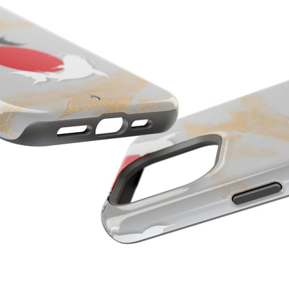 Coque de Téléphone Koi Circle Résistante aux Chocs