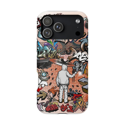 Coque de téléphone Graffiti Street Art — Coque résistante aux chocs style camouflage skateboard urbain