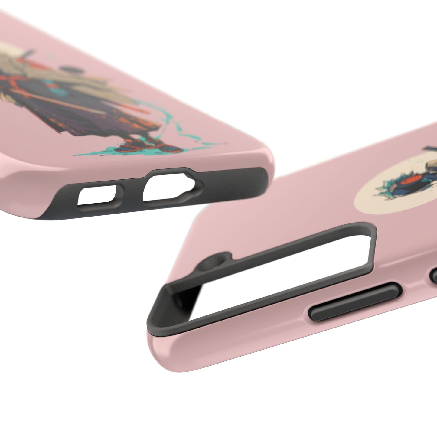 Samurai Cyberpunk Phone Case — Tough Protective iPhone Cover