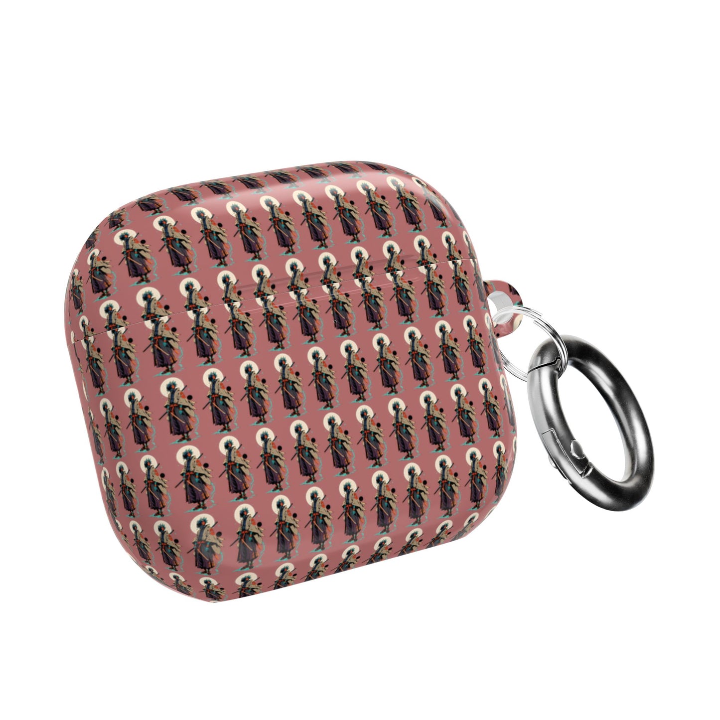 AirPod Case — Vintage Lady Pattern Pink Protective Case