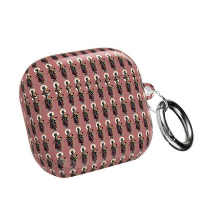 AirPod Case — Vintage Lady Pattern Pink Protective Case