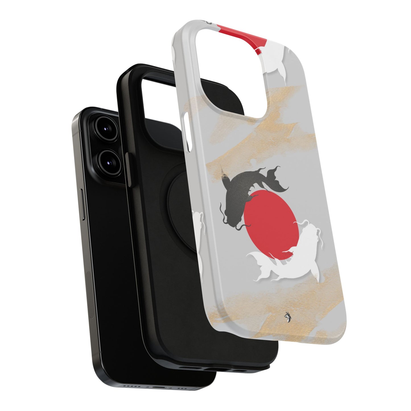 Coque de Téléphone Koi Circle Résistante aux Chocs