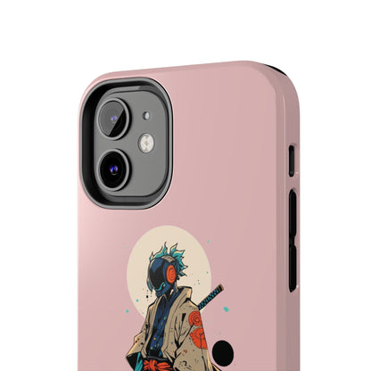 Samurai Cyberpunk Phone Case — Tough Protective iPhone Cover