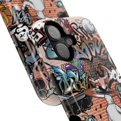 Coque de téléphone Graffiti Street Art — Coque résistante aux chocs style camouflage skateboard urbain