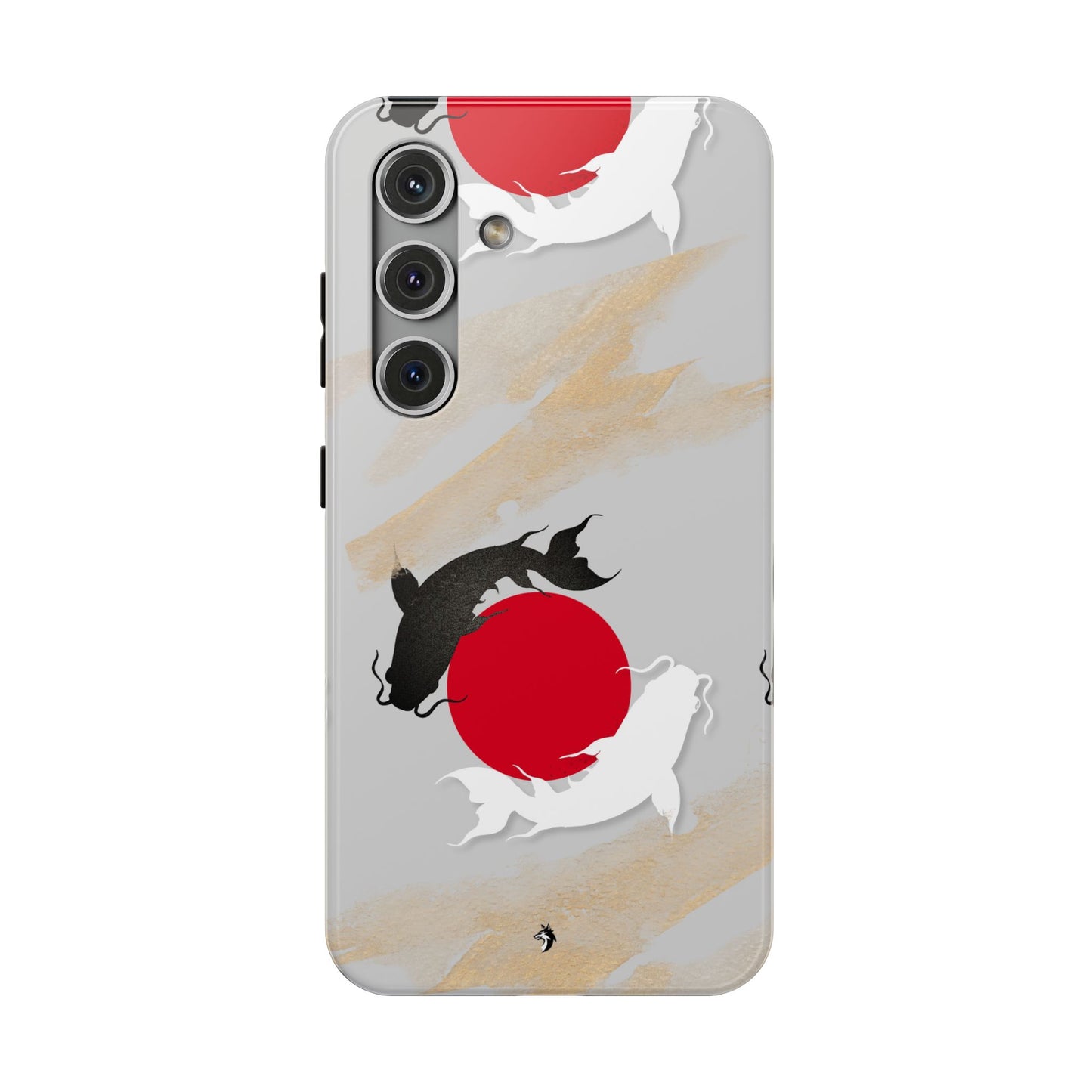 Coque de Téléphone Koi Circle Résistante aux Chocs