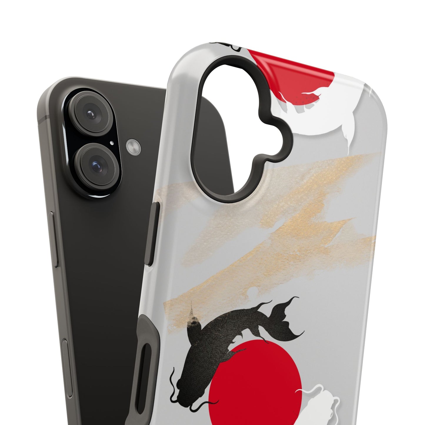 Coque de Téléphone Koi Circle Résistante aux Chocs