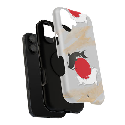 Coque de Téléphone Koi Circle Résistante aux Chocs