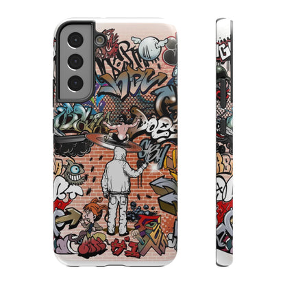 Coque de téléphone Graffiti Street Art — Coque résistante aux chocs style camouflage skateboard urbain