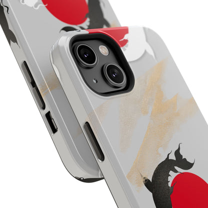 Coque de Téléphone Koi Circle Résistante aux Chocs