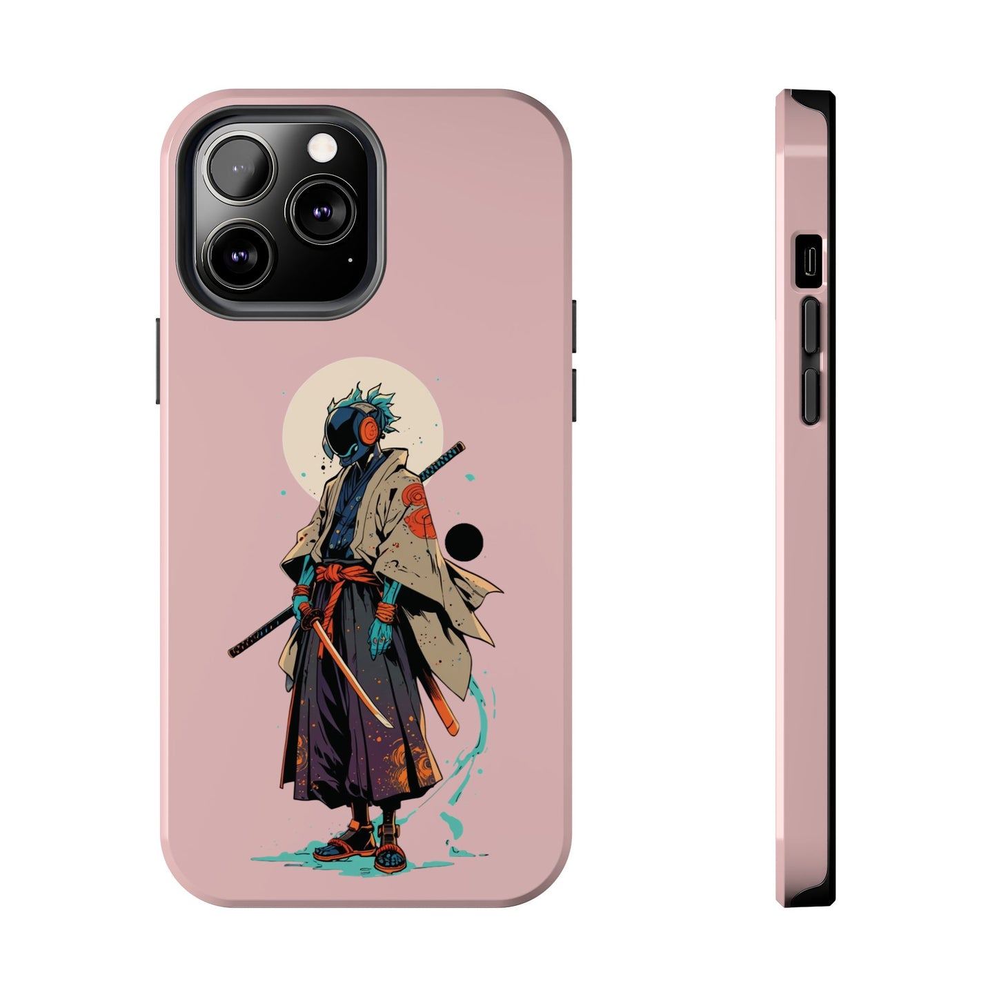 Samurai Cyberpunk Phone Case — Tough Protective iPhone Cover