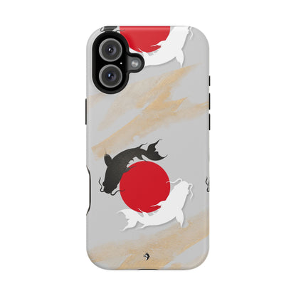 Coque de Téléphone Koi Circle Résistante aux Chocs