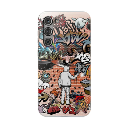 Coque de téléphone Graffiti Street Art — Coque résistante aux chocs style camouflage skateboard urbain