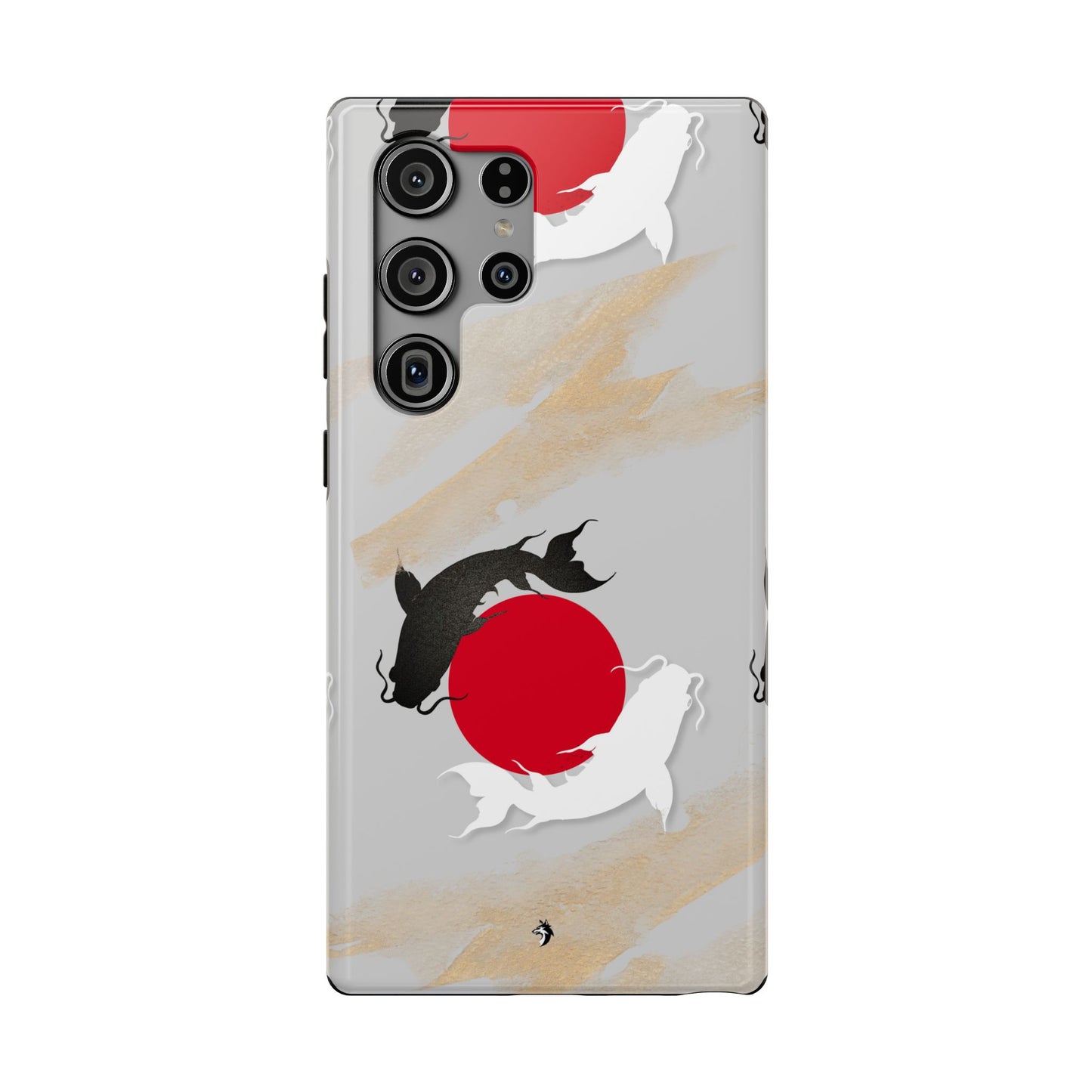 Coque de Téléphone Koi Circle Résistante aux Chocs