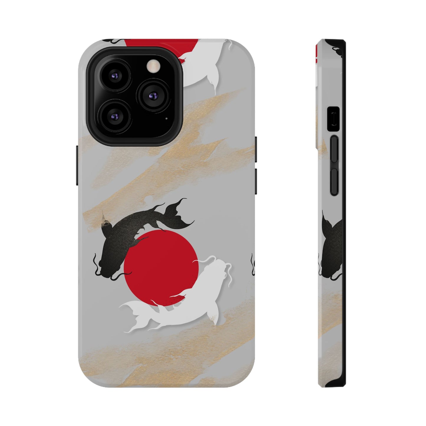 Coque de Téléphone Koi Circle Résistante aux Chocs
